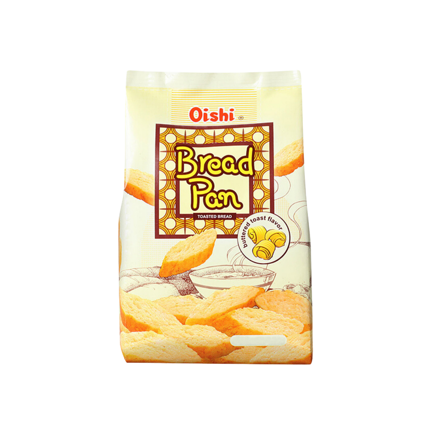 Oishi Bread Pan Butter Toast Flavor - 60/42g | 1.48oz