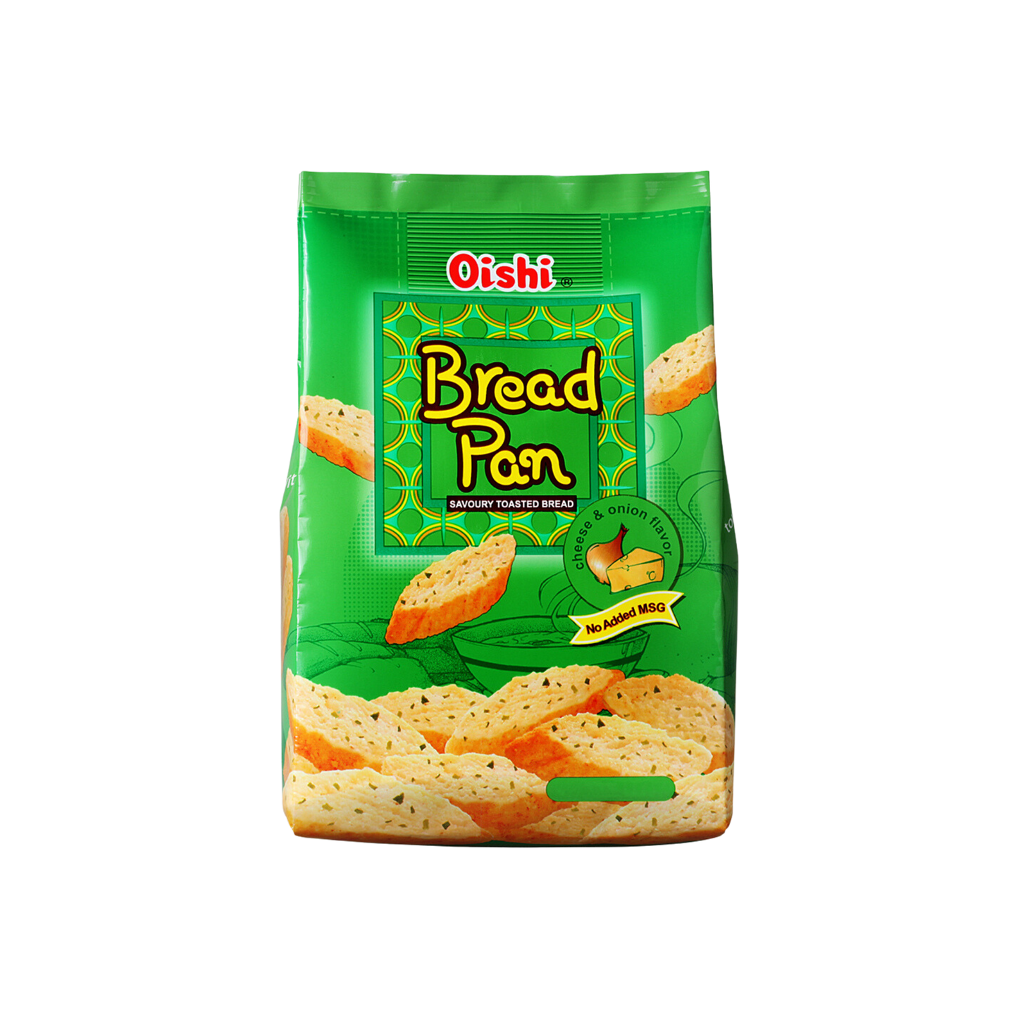 Oishi Bread Pan Cheese & Onion Flavor - 60/42g | 1.48oz