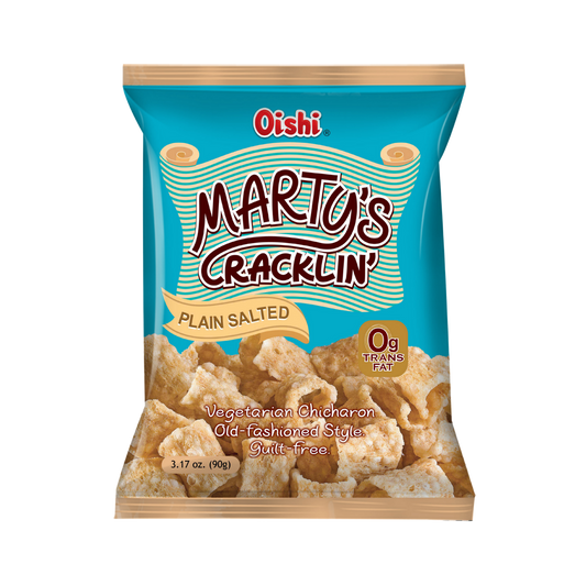 Oishi Marty's Crackling Plain Salted - 30/90g | 3.17oz