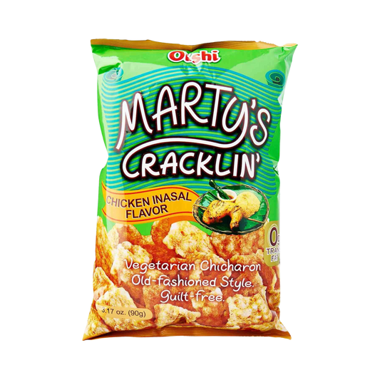 Oishi Marty's Crackling Chicken Inasal Flavor - 30/90g | 3.17oz