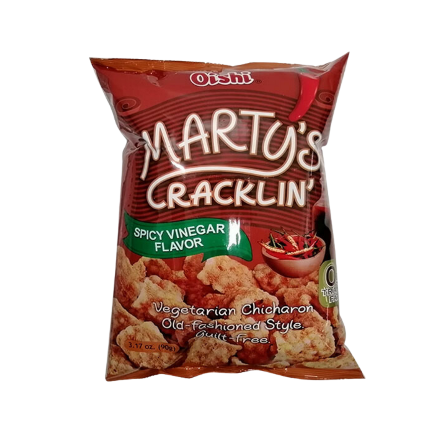 Oishi Marty's Crackling Spicy Flavor - 30/90g | 3.17oz