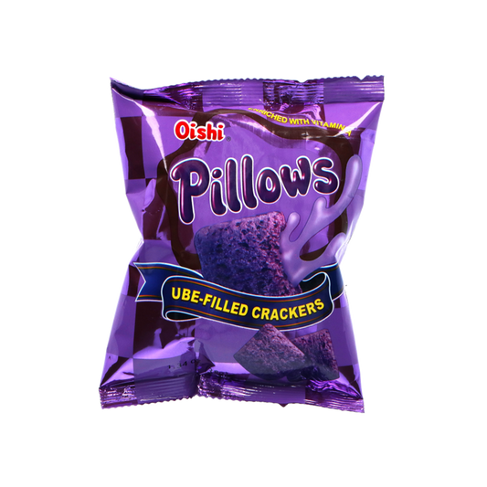 Oishi Pillows Ube Crackers - 100/38g | 1.34oz