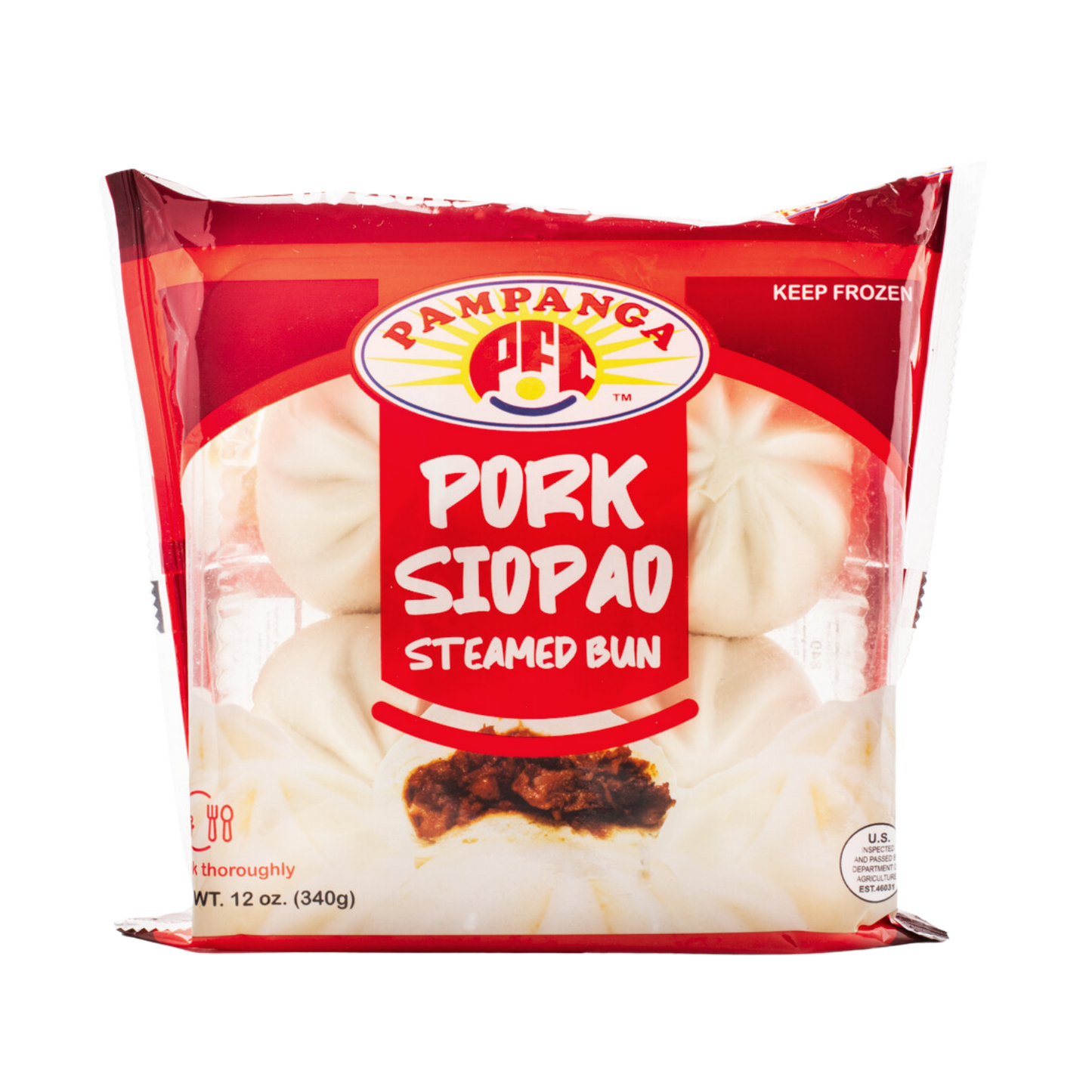 PAMPANGA PORK SIOPAO - 60/4.5oz