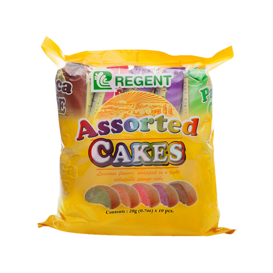 Regent Assorted Cakes - 10x8/20g | 0.71oz