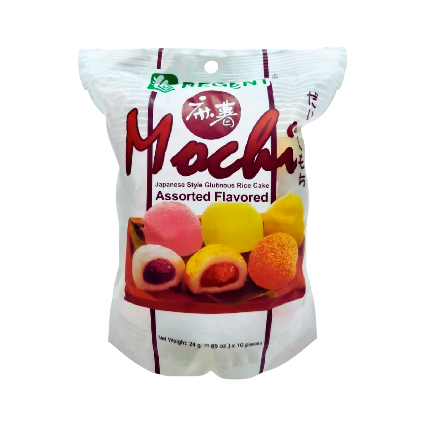 Regent Mochi - Assorted Flavor - 10x8/240g  |  8.47oz