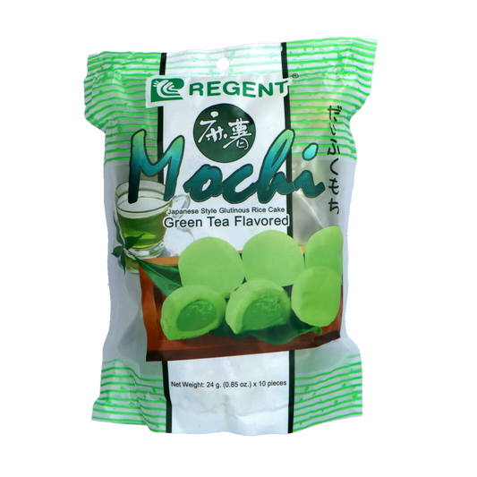 Regent Mochi - Green Tea Flavor - 10x8/240g  |  8.47oz