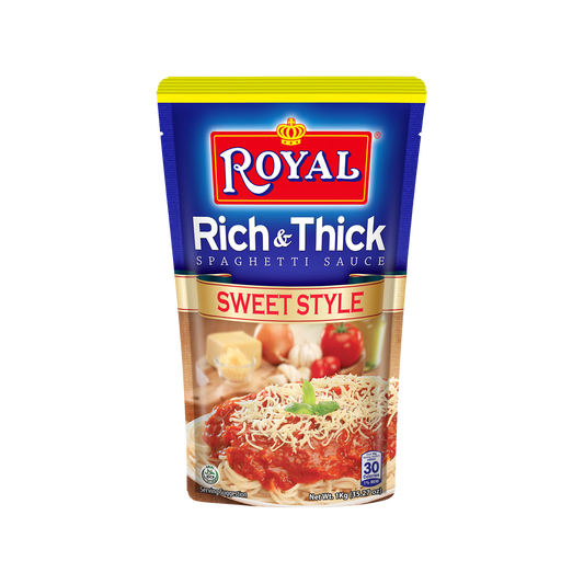 Royal Rich Thick Spaghetti Sauce Sweet Style - 12/1kg | 35.27oz