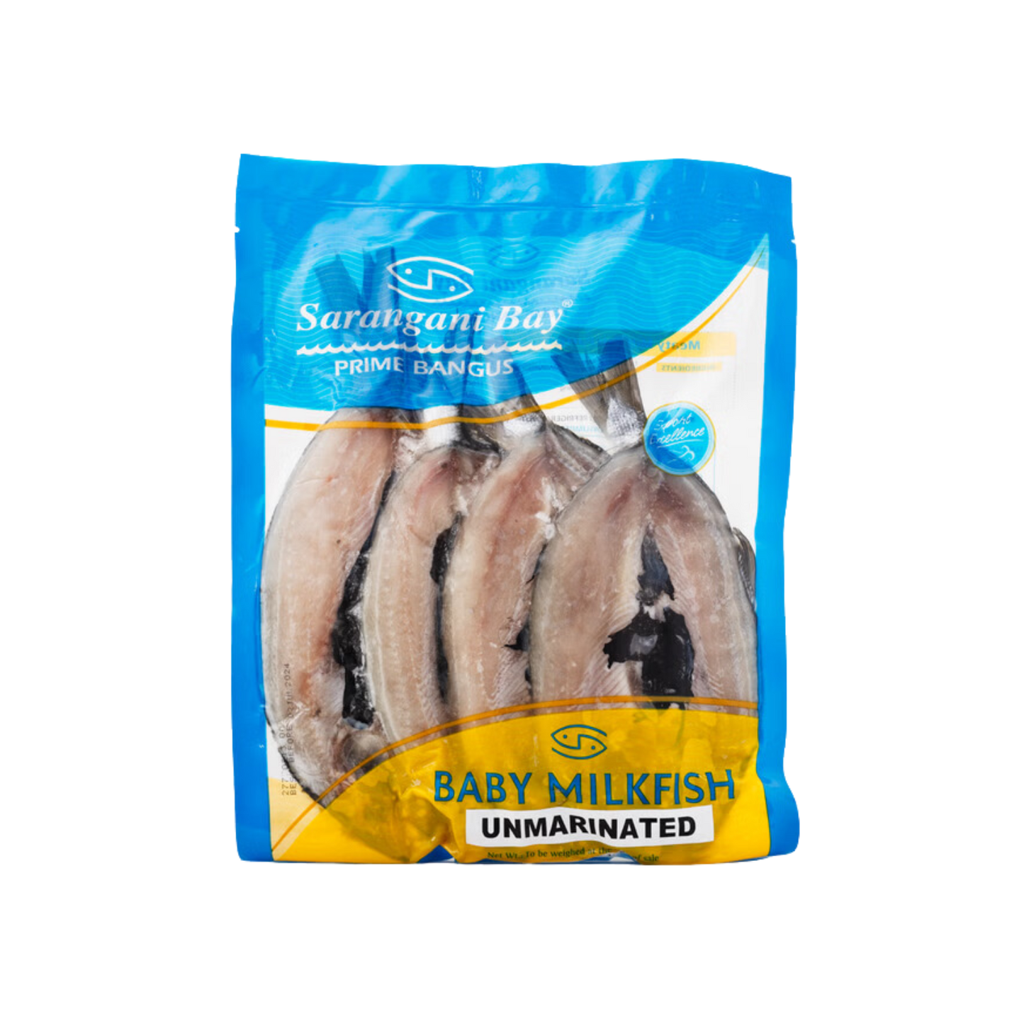 Sarangani Bay Baby Split Milkfish (BS) - 30lbs | 480oz