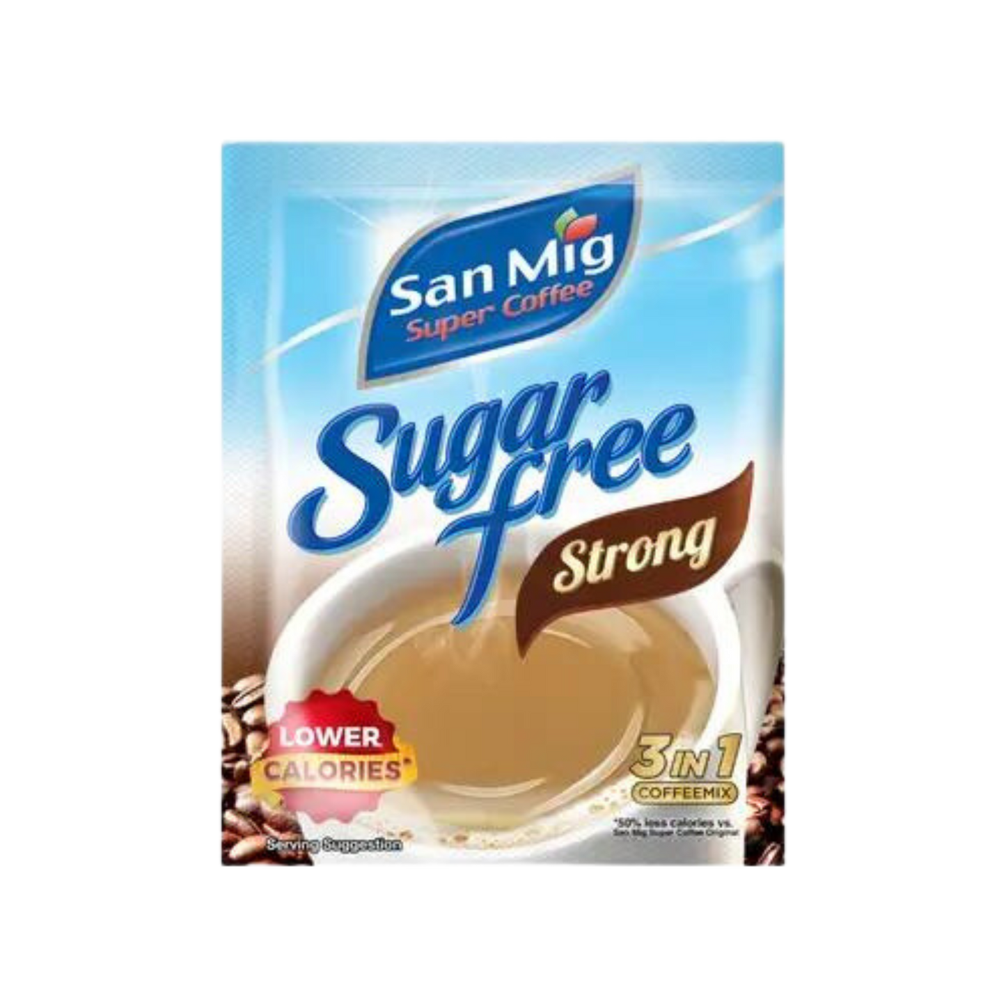 San Mig Super Coffee 3-in-1 (Sugar Free Strong) - 10x30/9g | 0.32oz