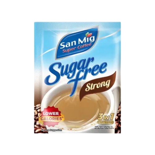 San Mig Super Coffee 3-in-1 (Sugar Free Strong) - 10x30/9g | 0.32oz