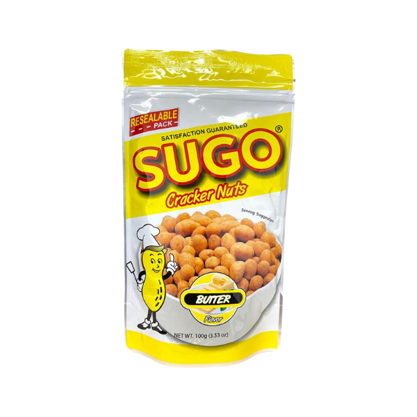 Sugo Crackers Nuts Butter - 24/100g |  3.53oz