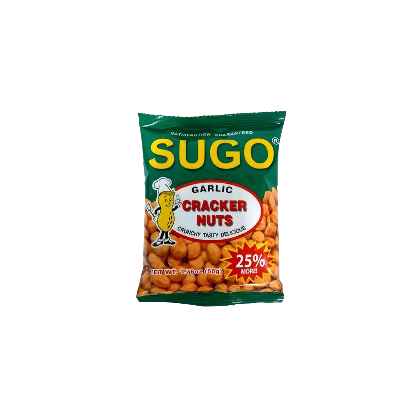 Sugo Crackers Nuts Garlic - 48/50g | 1.76oz