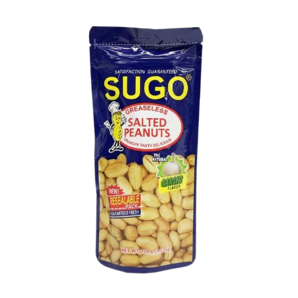 Sugo Peanuts Greaseless - Garlic 24/100g |  3.53oz