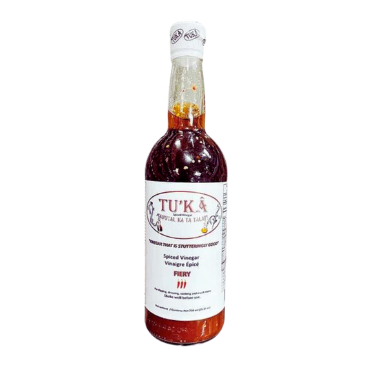 Tuka Spiced Vinegar (Fiery) - 12/750ml  | 25.36fl oz