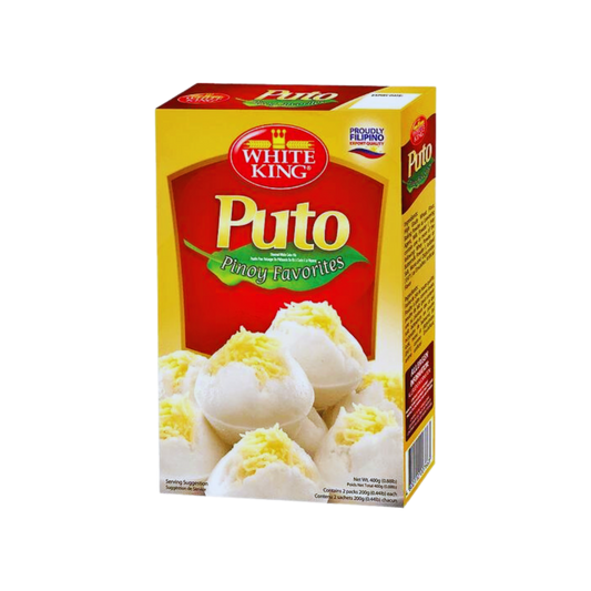 White King Puto Mix (Steamed Rice Cake Mix) - 24/400g | 14.11oz